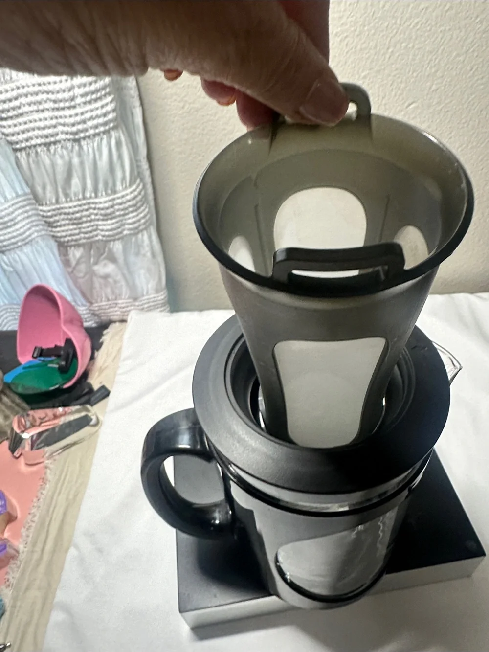 Black Glass Cold Brew Coffee Maker- by Primula Berke Delux NWOT
